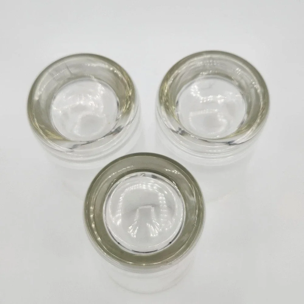 Vintage Javit Fine‎ Crystal, Clear Wheat Juice Glasses